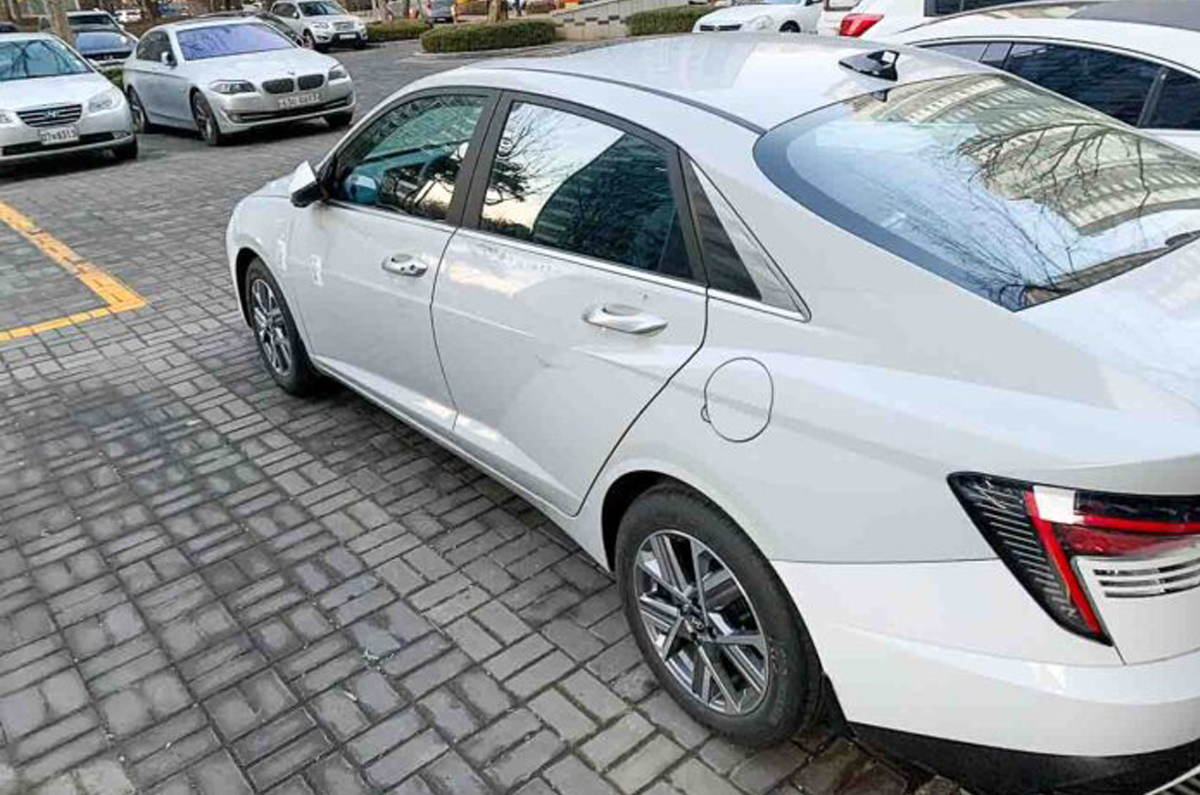 New Hyundai Verna side profile 